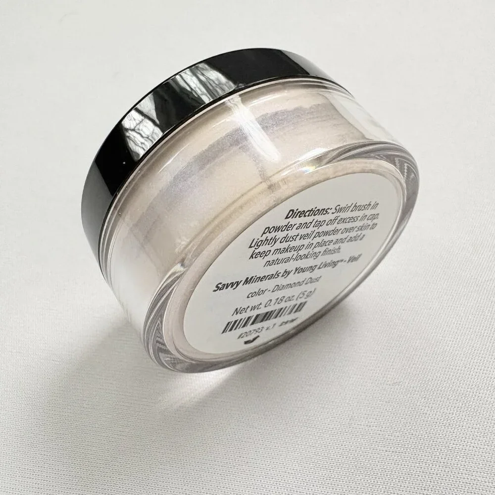 (2) Young Living Savvy Minerals Diamond Dust Veil Setting Powder New Sealed